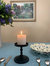 Vibhsa Pillar Candle Holder - Matte Black (4.5"H)