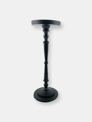 Vibhsa Pillar Candle Holder - Matte Black - Default Title