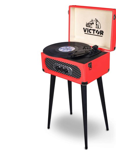Victor Audio Andover 5-In-1 Music Center With Chair-Height Legs product