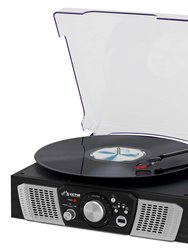 Lakeshore 5-in-1 Hybrid Bluetooth Turntable System - Black