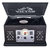 State 7-In-1 Wood Music Center With 3-Speed Turntable & Dual Bluetooth - Graphite