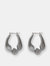 Metropolis Earrings - Silver Plated