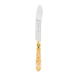 Aladdin Brilliant Cake Knife - Gold Fleck