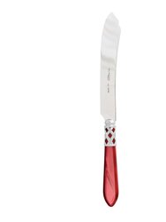 Aladdin Brilliant Cake Knife - Red