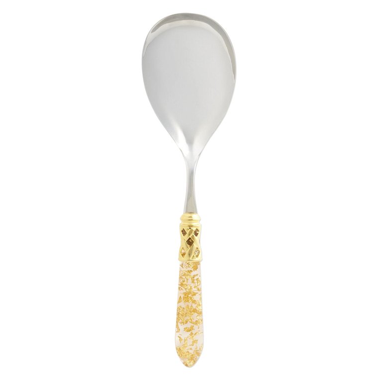 Aladdin Brilliant Serving Spoon - Gold Fleck