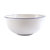 Aurora Edge Medium Bowl - White