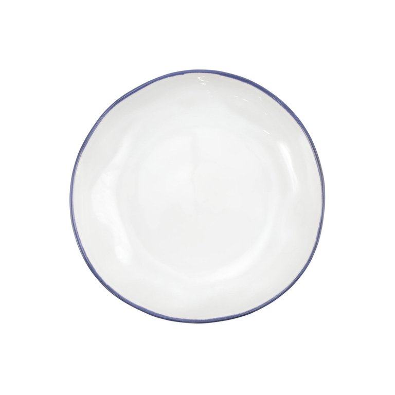 Aurora Edge Pasta Bowl - White
