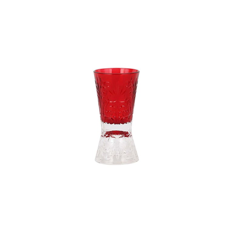 Barocco Ruby Liquor Glass
