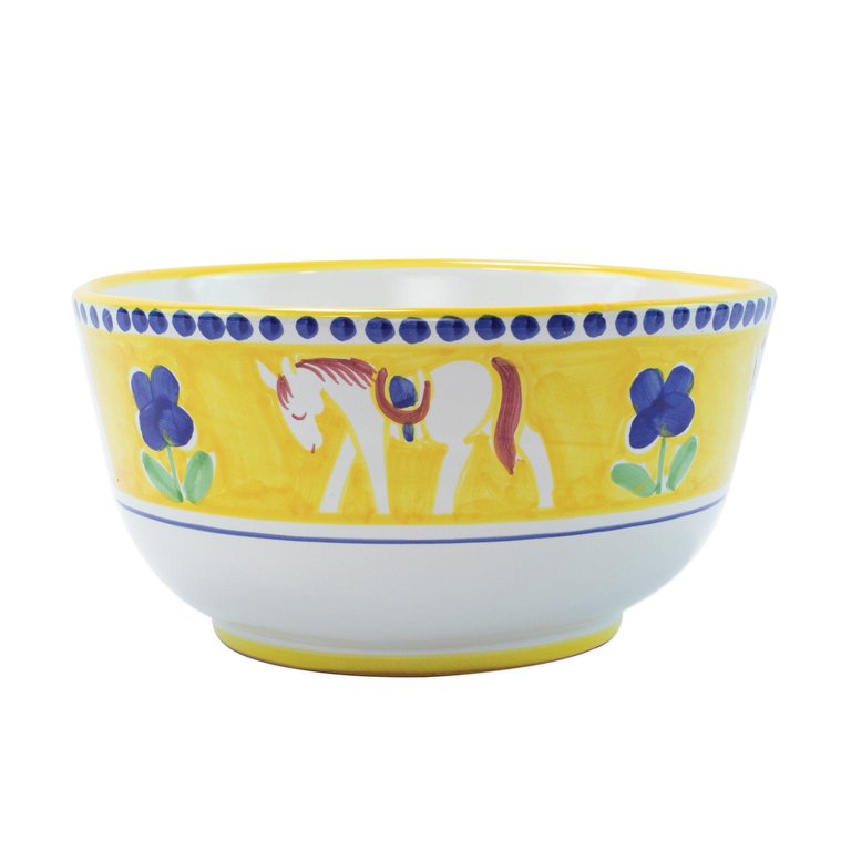 Campagna Cavallo Deep Serving Bowl - Cavallo