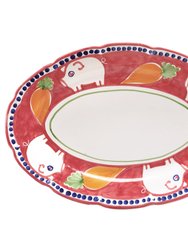 Campagna Porco Oval Platter - Porco