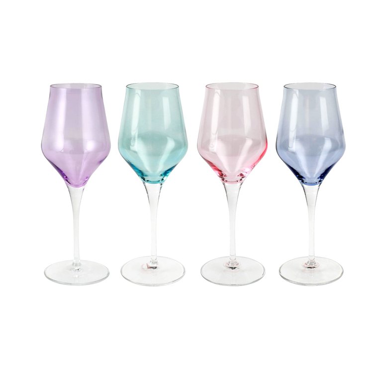 Contessa Assorted Wine Glasses - Set of 4