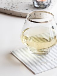 Contessa Platinum Stemless Wine Glass