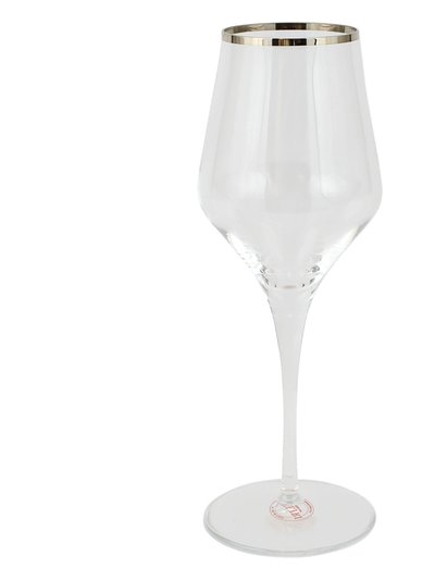 Vietri Contessa Platinum Wine Glass product