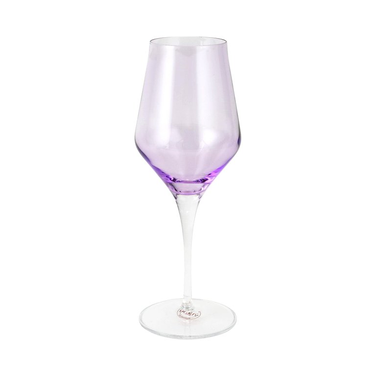 Contessa Water Glass - Lilac