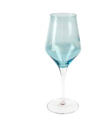 Contessa Water Glass - Teal