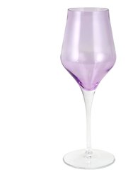Contessa Wine Glass - Lilac
