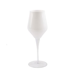 Contessa Wine Glass - White