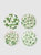 Erbe Assorted Salad Plates - Set of 4