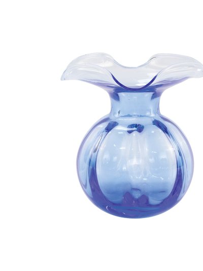 Vietri Hibiscus Glass Cobalt Bud Vase product