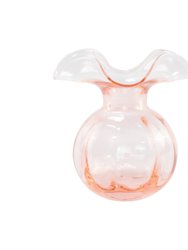 Hibiscus Glass Pink Bud Vase - Pink