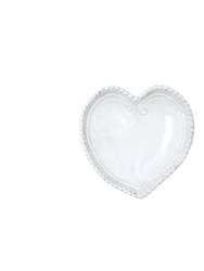 Incanto Heart Dish - White