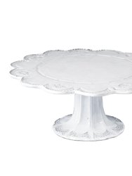 Incanto Lace Large Cake Stand - White
