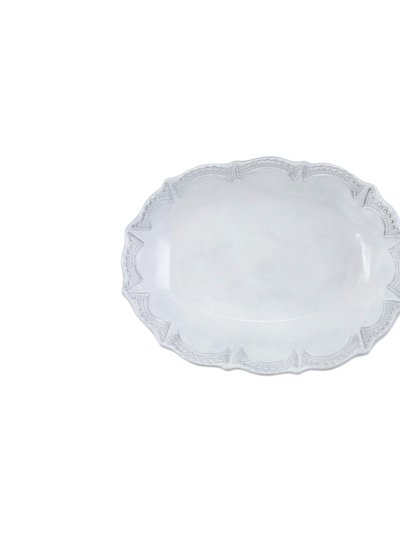 Vietri Incanto Lace Small Oval Serving Bowl product