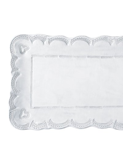 Vietri Incanto Lace Small Rectangular Platter product