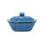 Italian Bakers Square Covered Casserole Dish - Blue