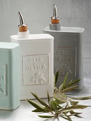 Lastra Olive Oil Can - Linen
