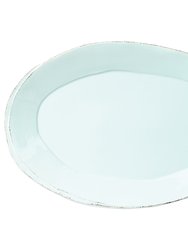 Lastra Oval Platter - Aqua