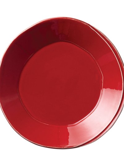 Vietri Lastra Red European Dinner Plate product