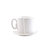 Lastra White Cup and Saucer - White