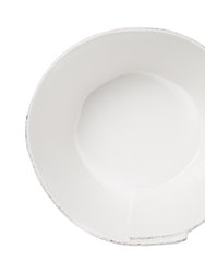 Lastra White Large Stacking Serving Bowl