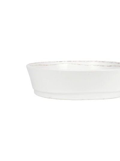 Vietri Lastra White Pie Dish product
