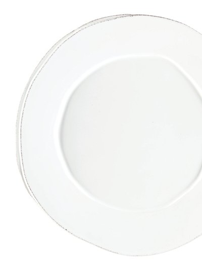 Vietri Lastra White Round Platter product