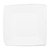 Lastra White Square Platter - White