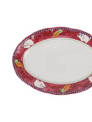 Melamine Campagna Porco Oval Platter
