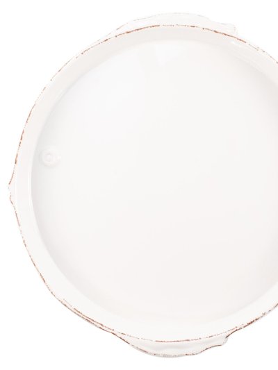 Vietri Melamine Lastra Fish White Round Platter product
