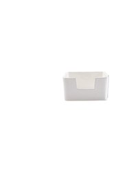 Melamine Lastra White Cocktail Napkin Holder