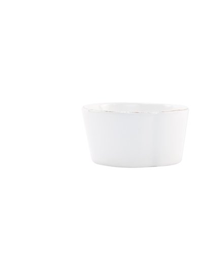 Vietri Melamine Lastra White Condiment Bowl product