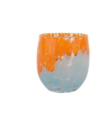 Nuvola Orange And Light Blue Double Old Fashioned