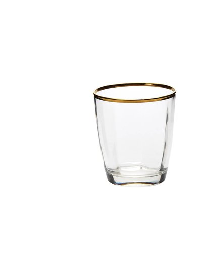 Vietri Optical Gold Double Old Fashioned product
