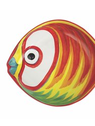 Pesci Colorati Figural Fish Medium Serving Bowl - Handpainted
