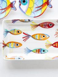 Pesci Colorati Rectangular Platter