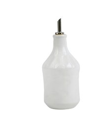 Pietra Serena Olive Oil Bottle - White