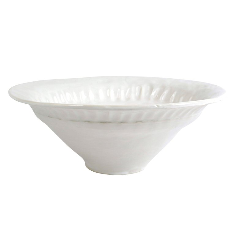 Pietra Serena Small Serving Bowl - White