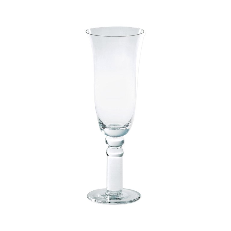 Puccinelli Champagne Glass - Clear