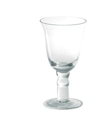 Puccinelli Wine Glass - Clear