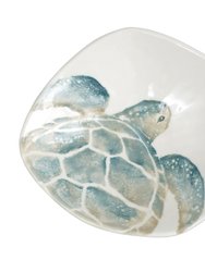 Tartaruga Oblong Small Serving Bowl - Handpainted